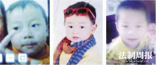 從左至右依次為6歲的遇難者童嘉偉、6歲的遇難者童晨熙、4歲的遇難者童宇翔。