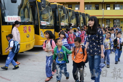 佛山：三水全面改裝校車