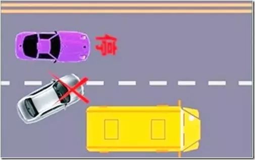 交警提醒：對(duì)著校車?guó)Q喇叭打閃光燈，記6分罰200元！
