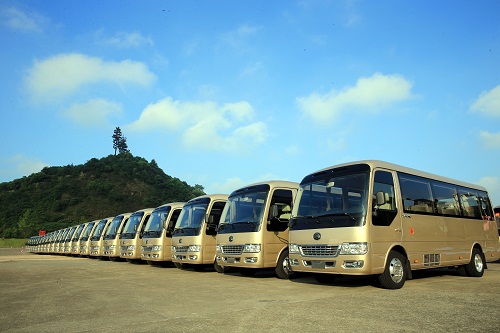 服務(wù)G20峰會(huì) 宇通T7高端公商務(wù)車(chē)正式交付杭州
