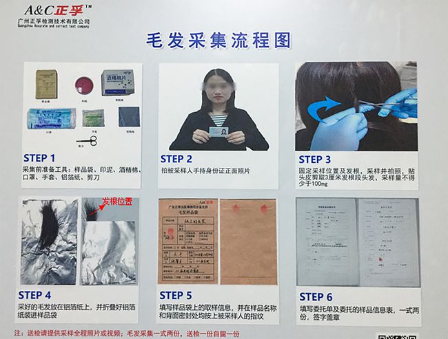 校車司機(jī)毛發(fā)檢測